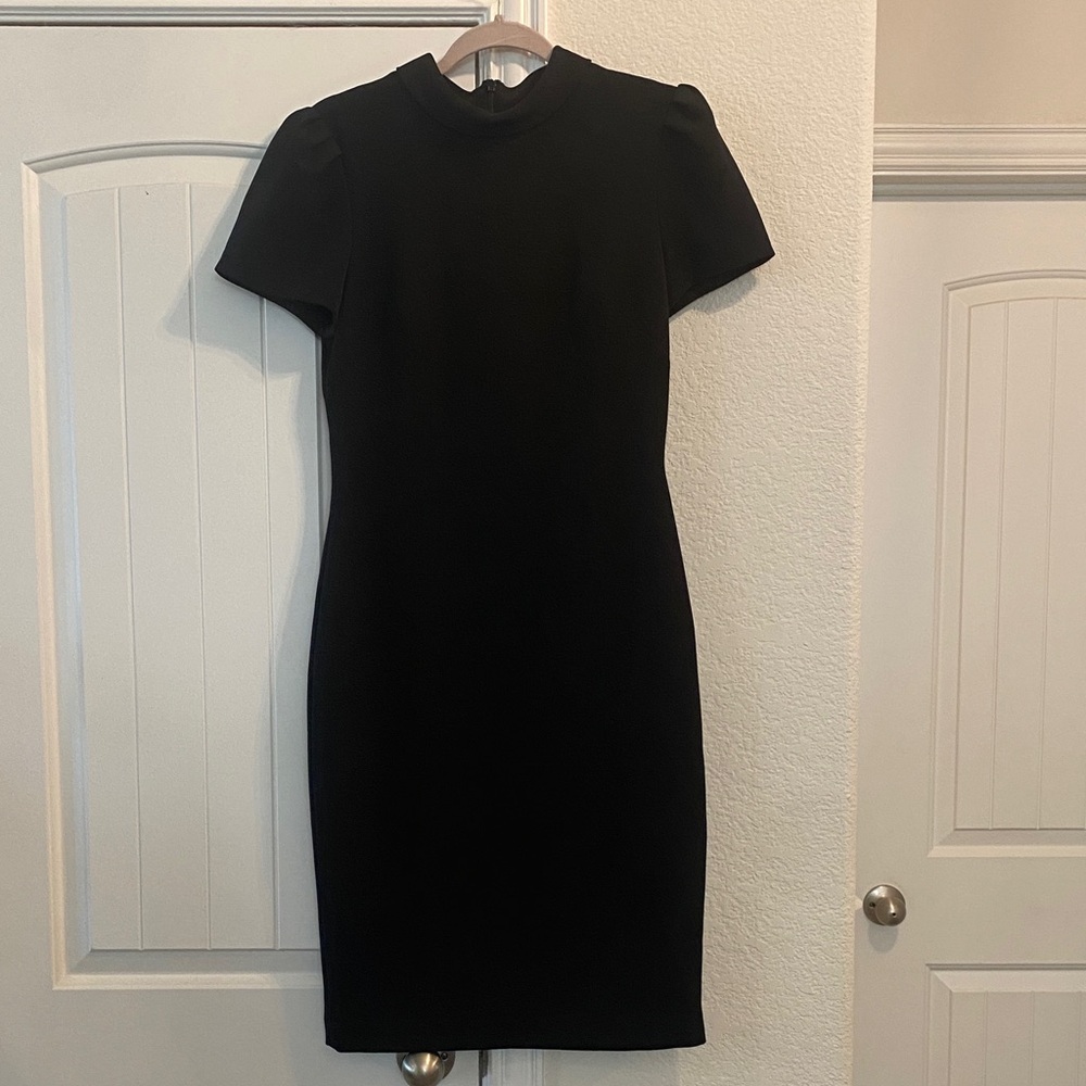 Badgley Mischka Classic Black Mini Dress